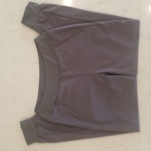 Crz Yoga Highwaisted Lightweight Lined Joggers Grey Size: Small